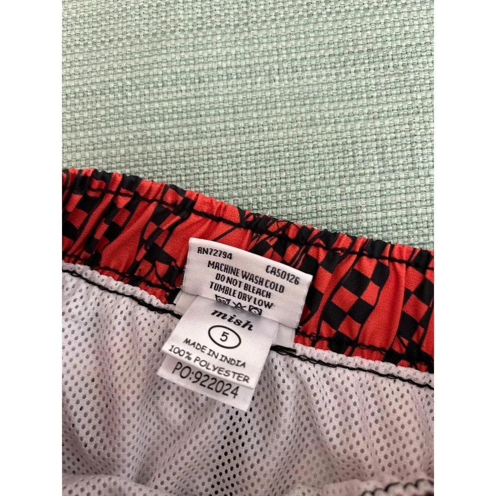 Mish Boys Swim Board Shorts 5T Tropical EUC